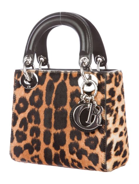 dior leopard boston bag|lady dior handbags.